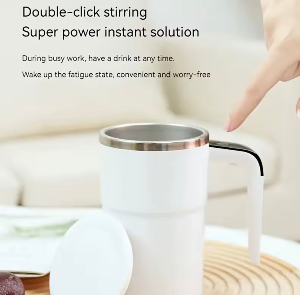 LuxeMix™ Smart Self-Stirring Temperature Display Mug