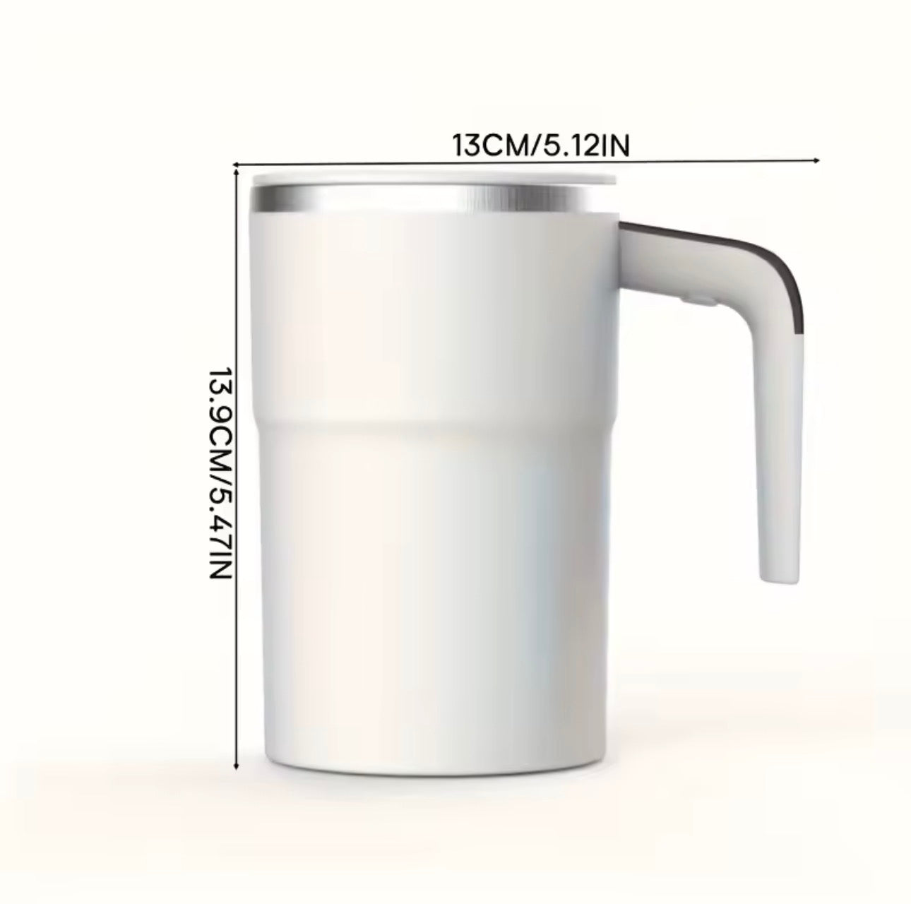 LuxeMix™ Smart Self-Stirring Temperature Display Mug