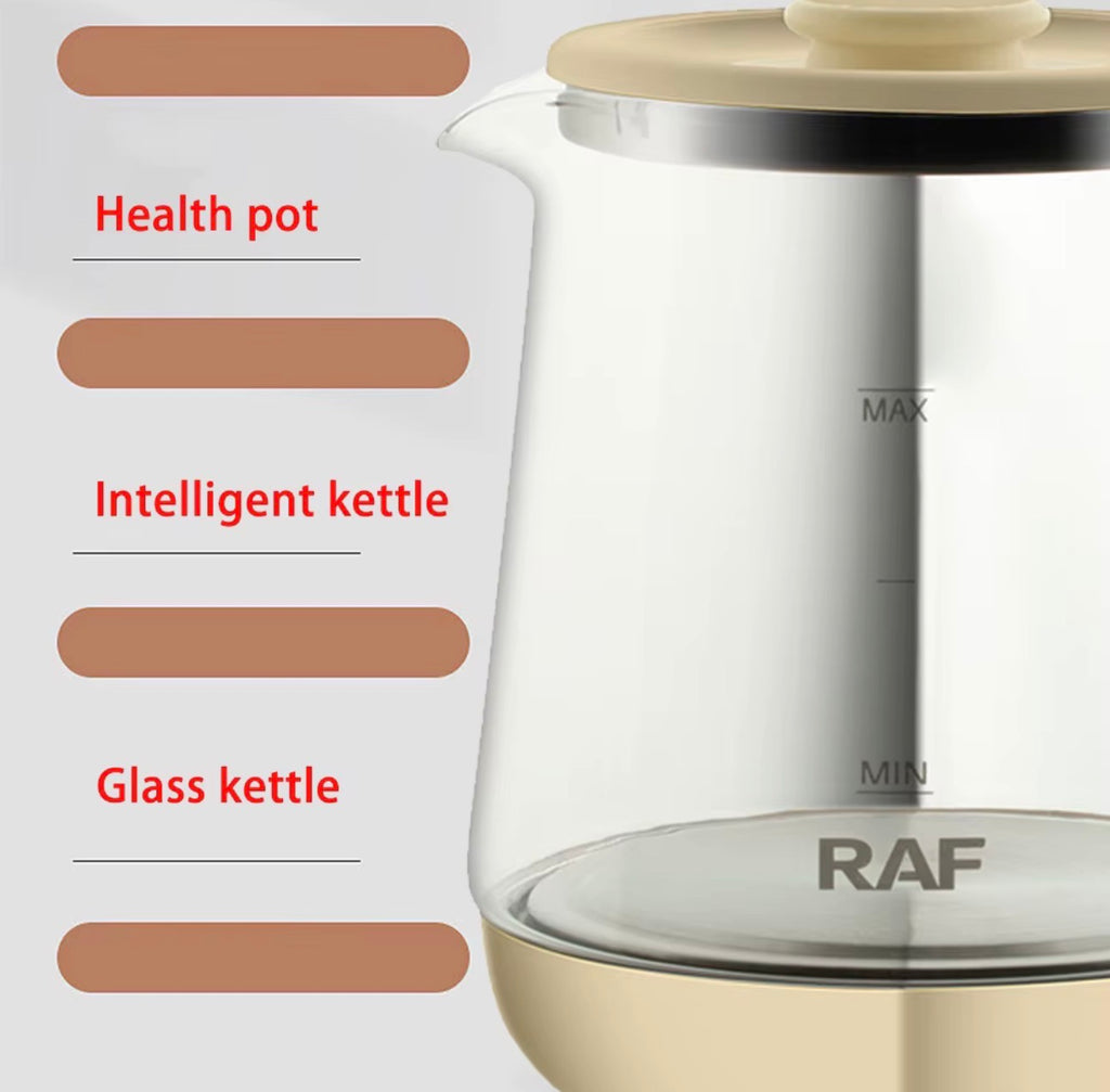 LuxeNova™ Smart Electric Glass Tea Kettle