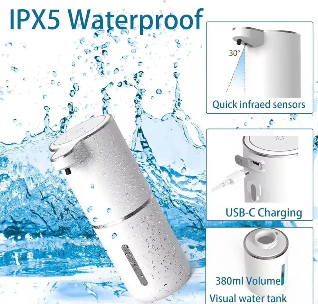 Automatic Touchless Soap Dispenser – USB Rechargeable