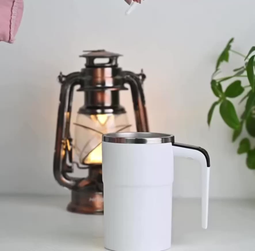 LuxeMix™ Smart Self-Stirring Temperature Display Mug